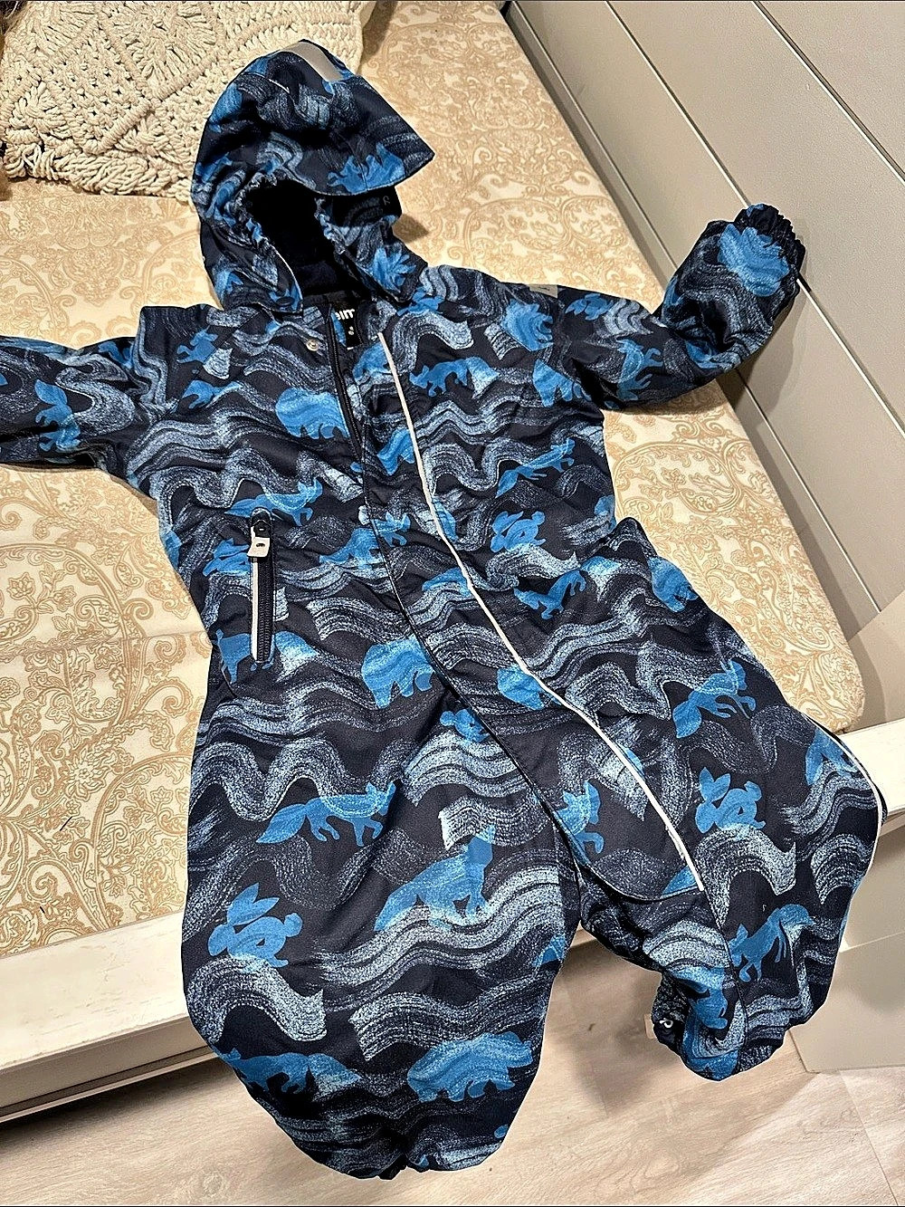Reima Puhuri Reimatec Snowsuit Printed Hooded One-Piece